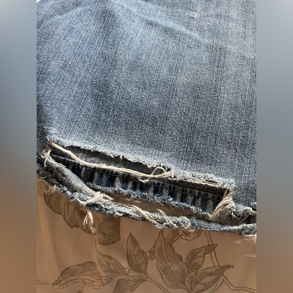Vintage Interstate 101 Distressed‎ Low Rise Carpenter Flare Jeans 3 Bratz Party - Picture 4 of 10